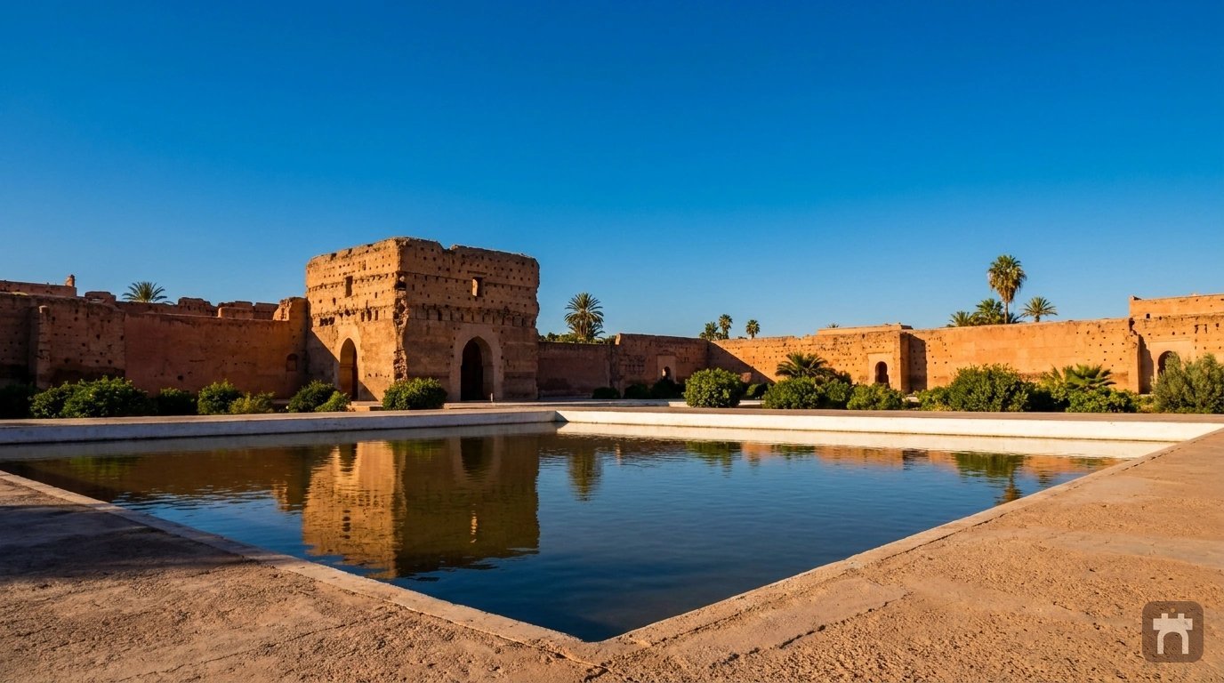 A panoramic rooftop view over the whole palace complex